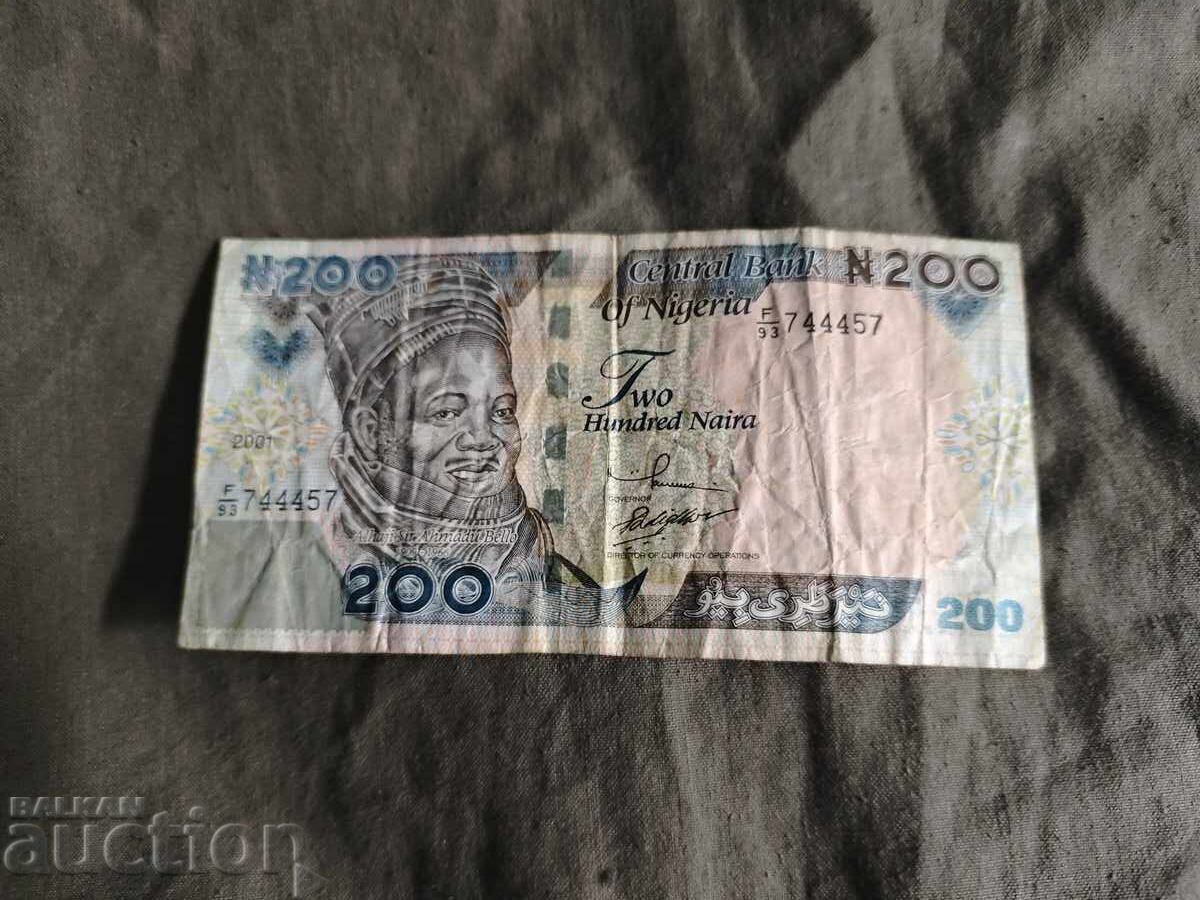 200 Naira Nigeria 2001