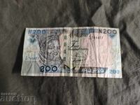 200 найра Нигерия 2001