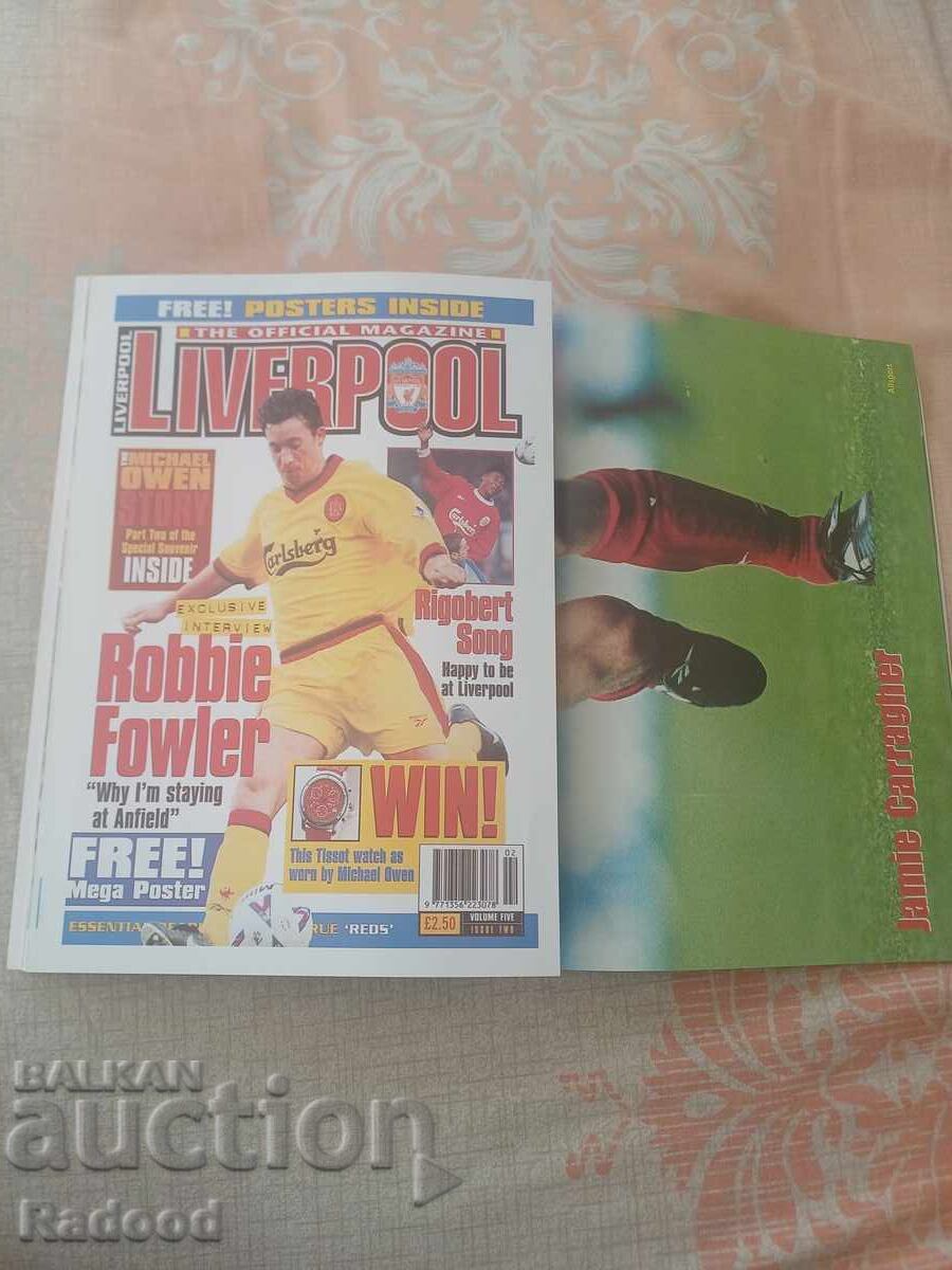 Livrarea Revista LIVERPOOL mai 1999