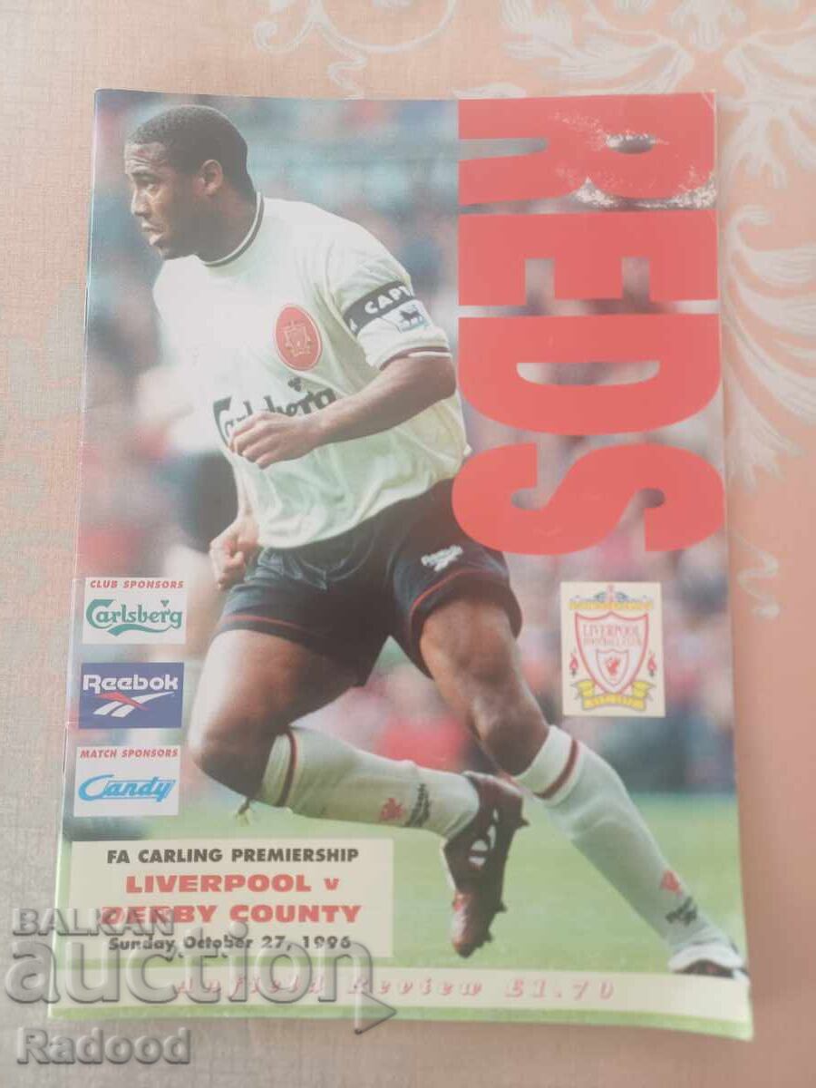 Revista LIVERPOOL 1996