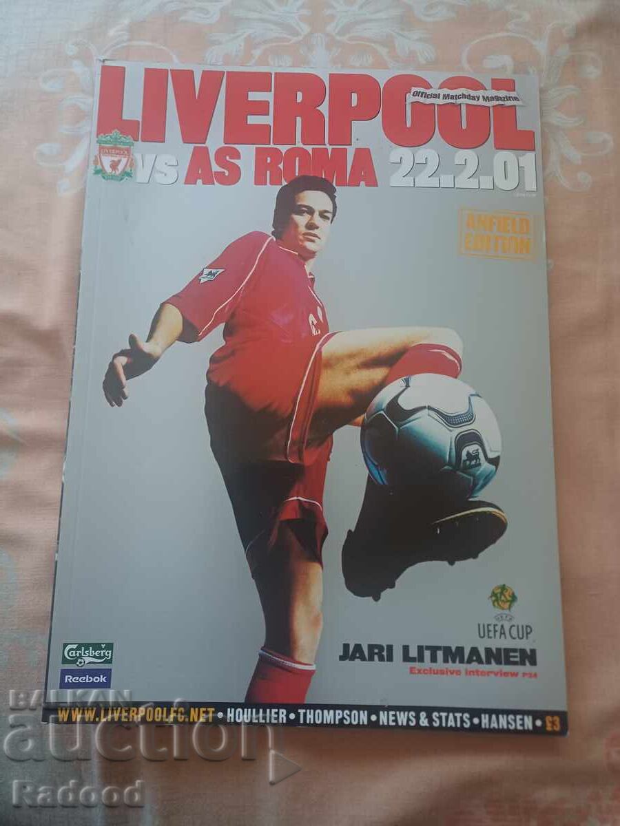 Revistă LIVERPOOL 2001