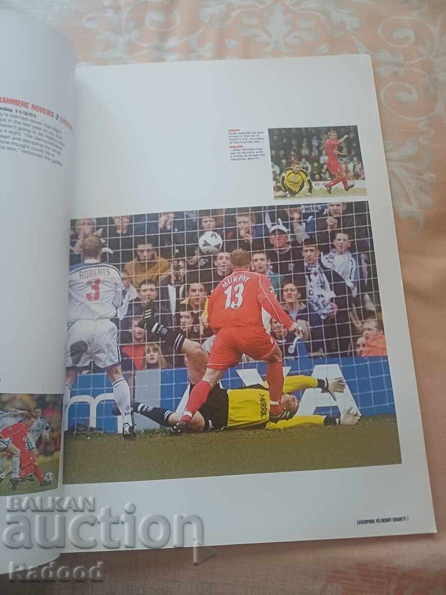Revistă LIVERPOOL 2001 nr. 03 cu preț € 0.01 | 0.02 BGN