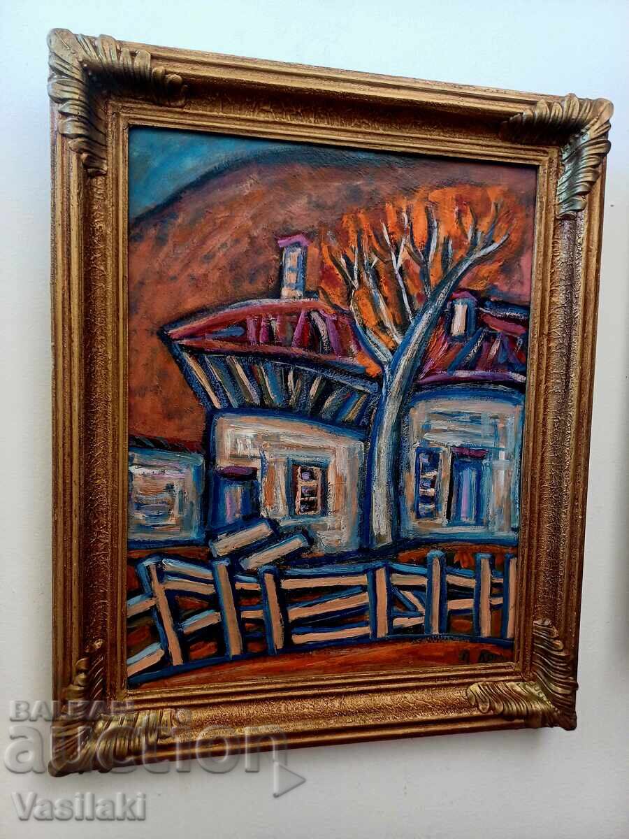 Auction  Painting by Petar Domuschiev