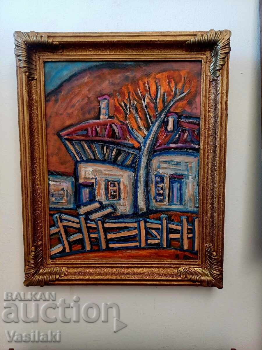 Painting by Petar Domuschiev