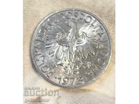 Πολωνία 5 ζλότι 1973 UNC !