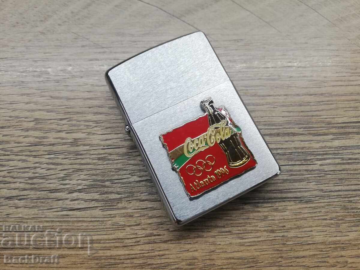 Brichetă originală pe benzină Zippo, Zippo Coca Cola, Coca Cola Brichetă originală pe benzină Zippo, Zippo Coca Cola, Coca Cola