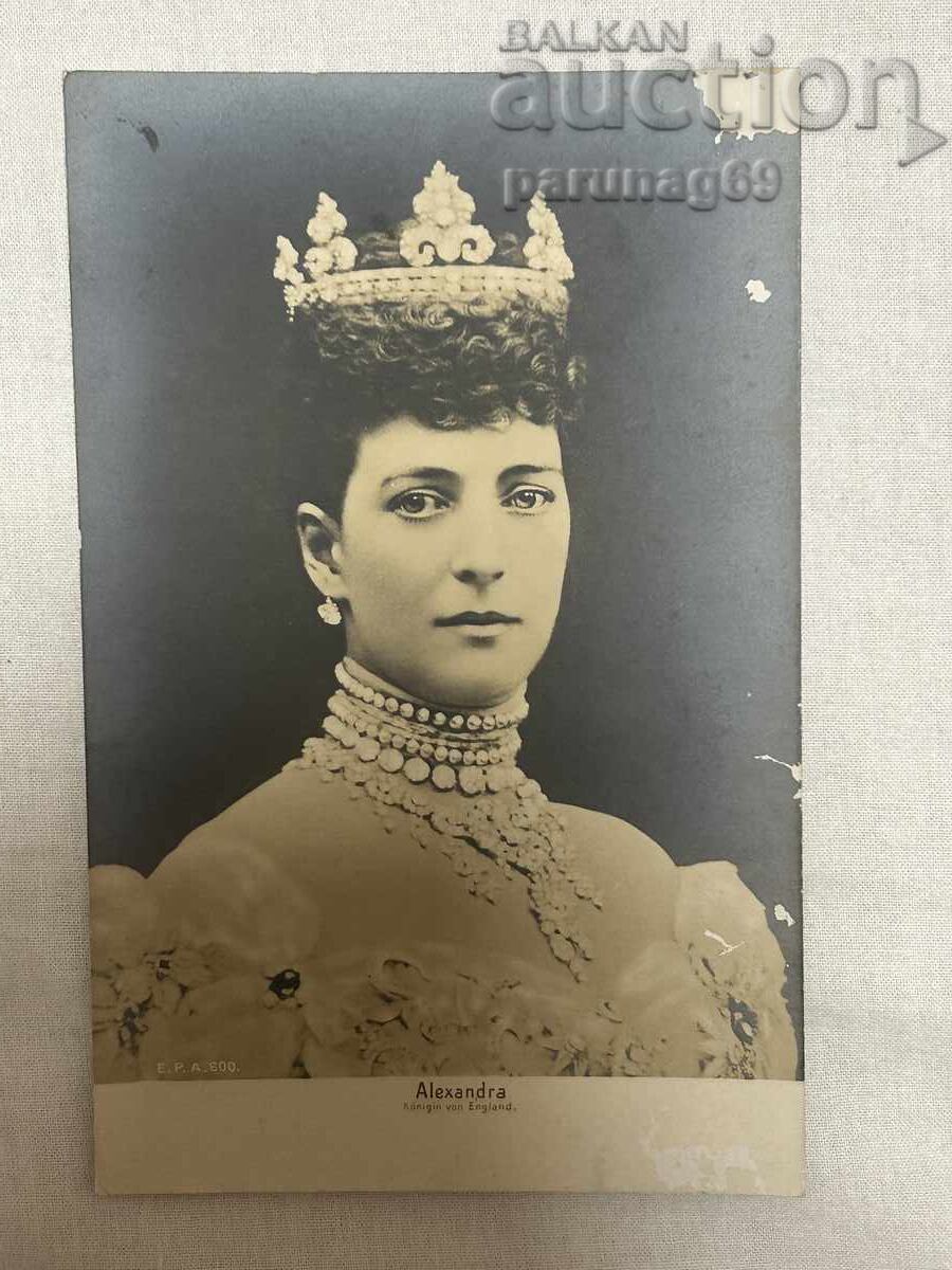 Carte poștală – Anglia, 1905, Regina Alexandra