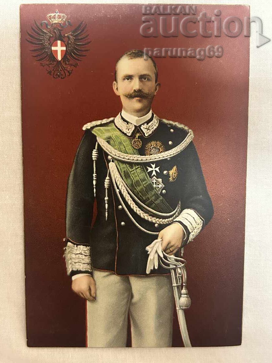 Ταχυδρομικό δελτάριο – Ιταλία, 1910, Βασιλιάς Βίκτωρ Εμμανουήλ Γ΄