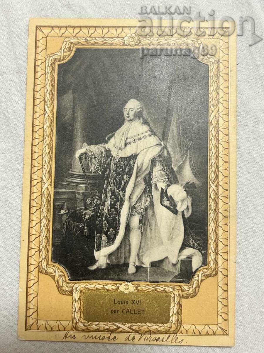 Postcard – France, King Louis XVI, 1907