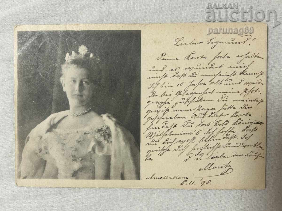 Carte poștală – Țările de Jos, 1907