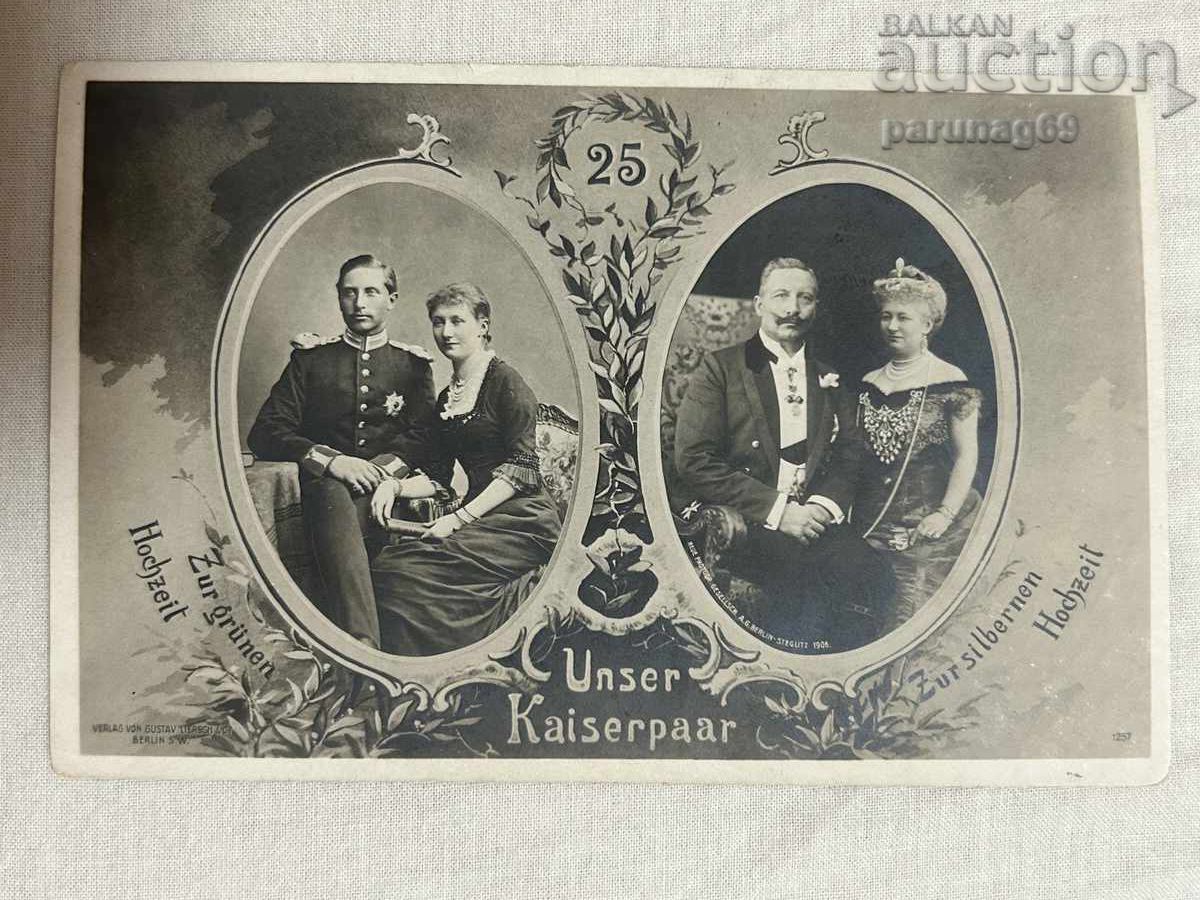 Germania, 1906, Kaiser Wilhelm al II-lea și Augusta Victoria