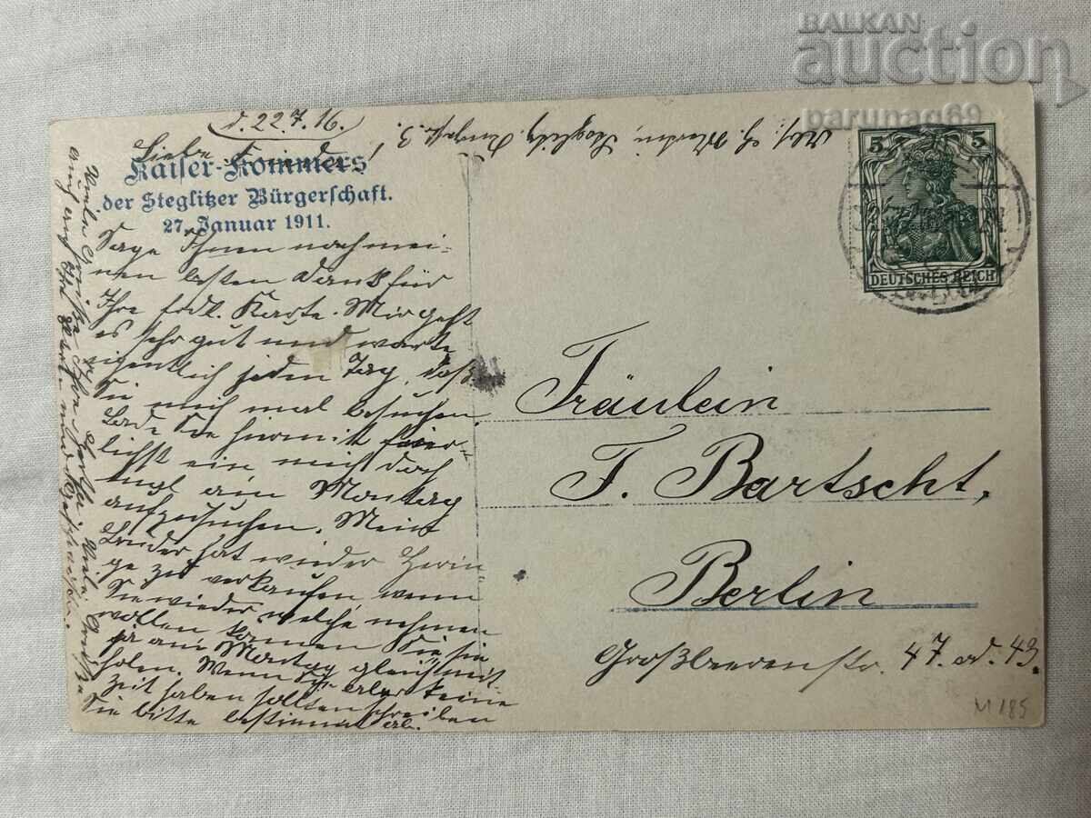 Carte poștală – Germania, 1911, Kaiser Wilhelm al II-lea cu preț € 4.00 | 7.82 BGN