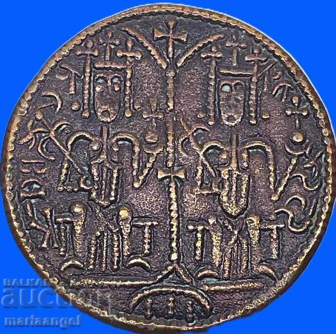 Hungary Follis Béla III St. Mary with Christ and Lily 27mm 3.3g with price € 48.00 | 93.88 BGN