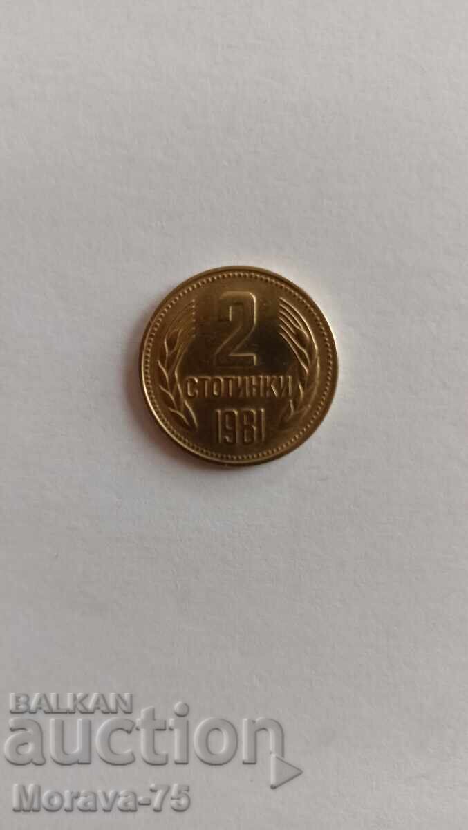 2 cenți 1981