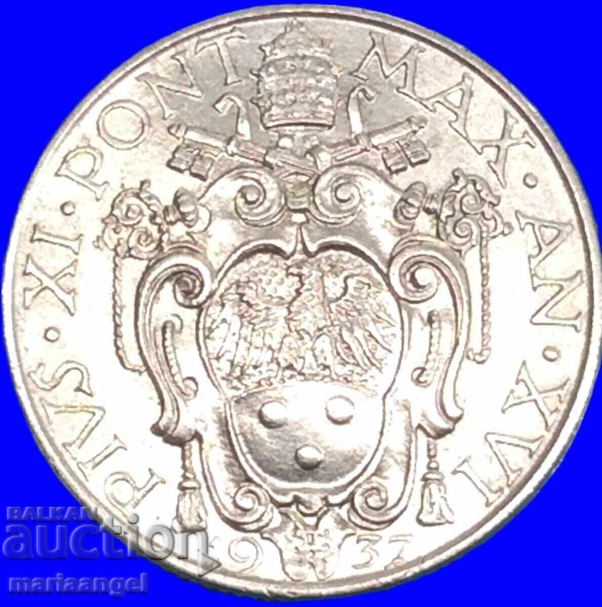 1 Lira 1937 Vatican - 6