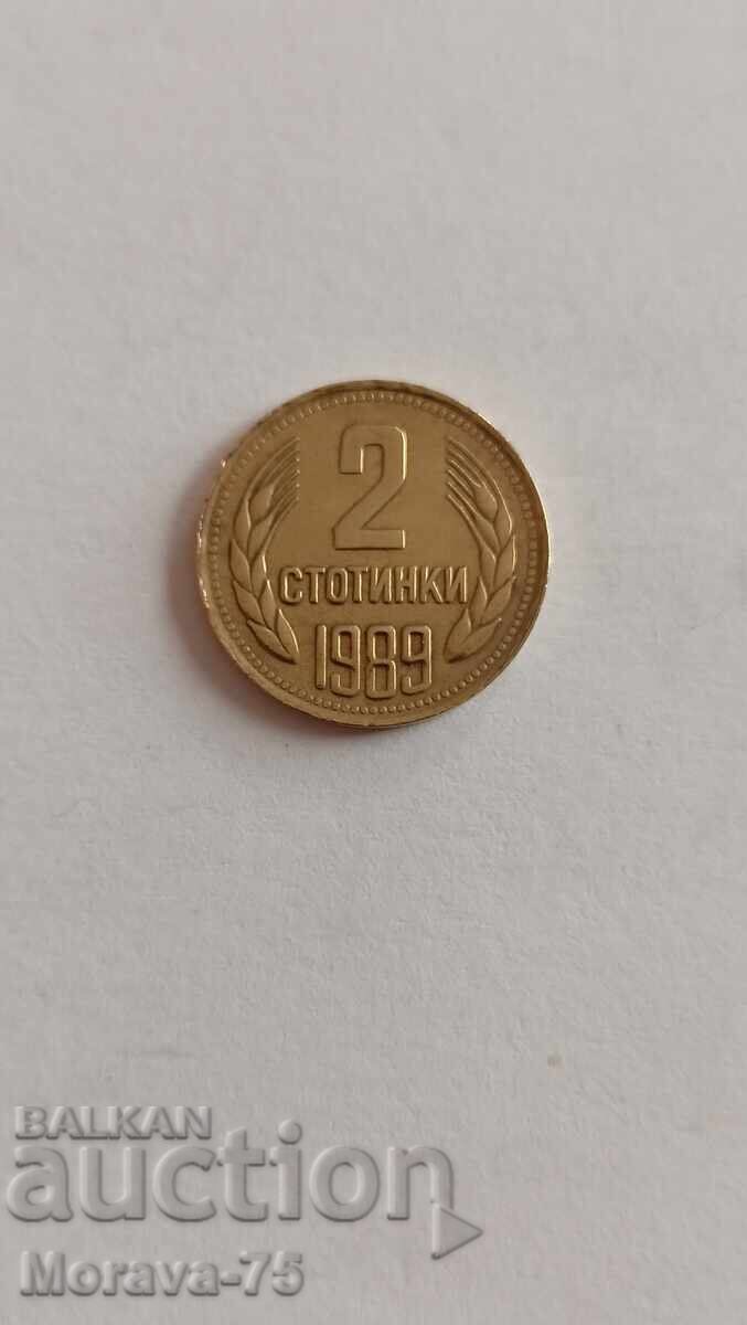 2 cenți 1989