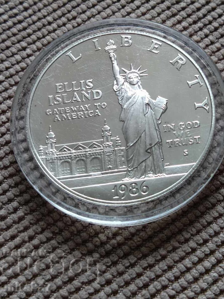 Livrarea 1 dolar 1986, SUA