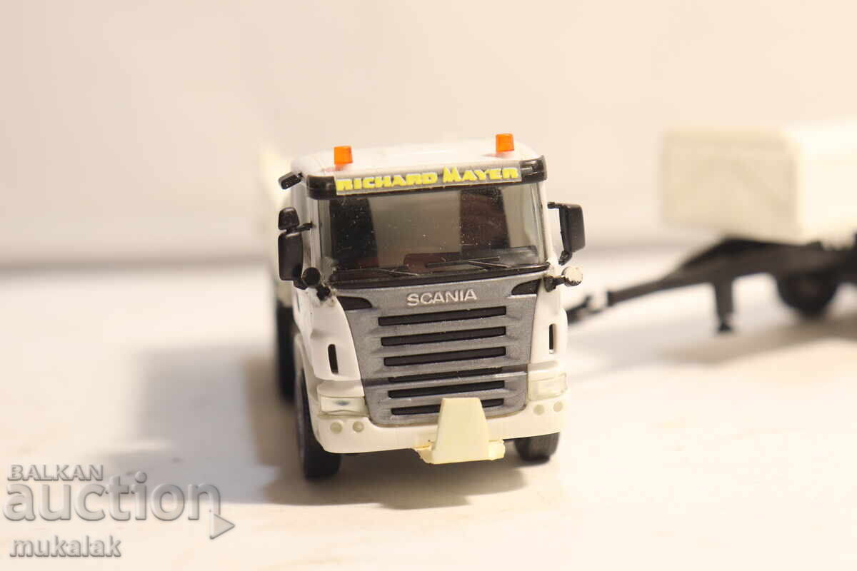 Livrarea HERPA 1:87 H0 SCANIA AUTOBAASCULANTĂ GONDOLĂ CAMION MODEL MINIATURĂ