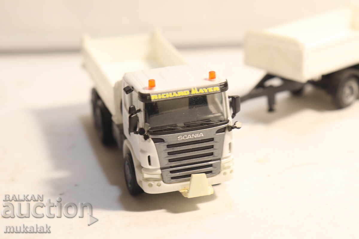 HERPA 1:87 H0 SCANIA AUTOBAASCULANTĂ GONDOLĂ CAMION MODEL MINIATURĂ - 5
