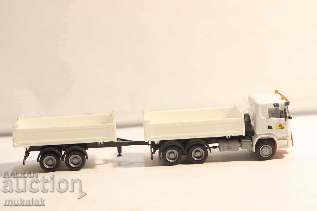 HERPA 1:87 H0 SCANIA AUTOBAASCULANTĂ GONDOLĂ CAMION MODEL MINIATURĂ - 6