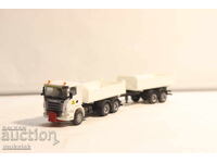 HERPA 1:87 H0 SCANIA AUTOBAASCULANTĂ GONDOLĂ CAMION MODEL MINIATURĂ