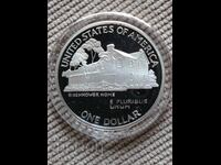 1 dolar 1990, SUA