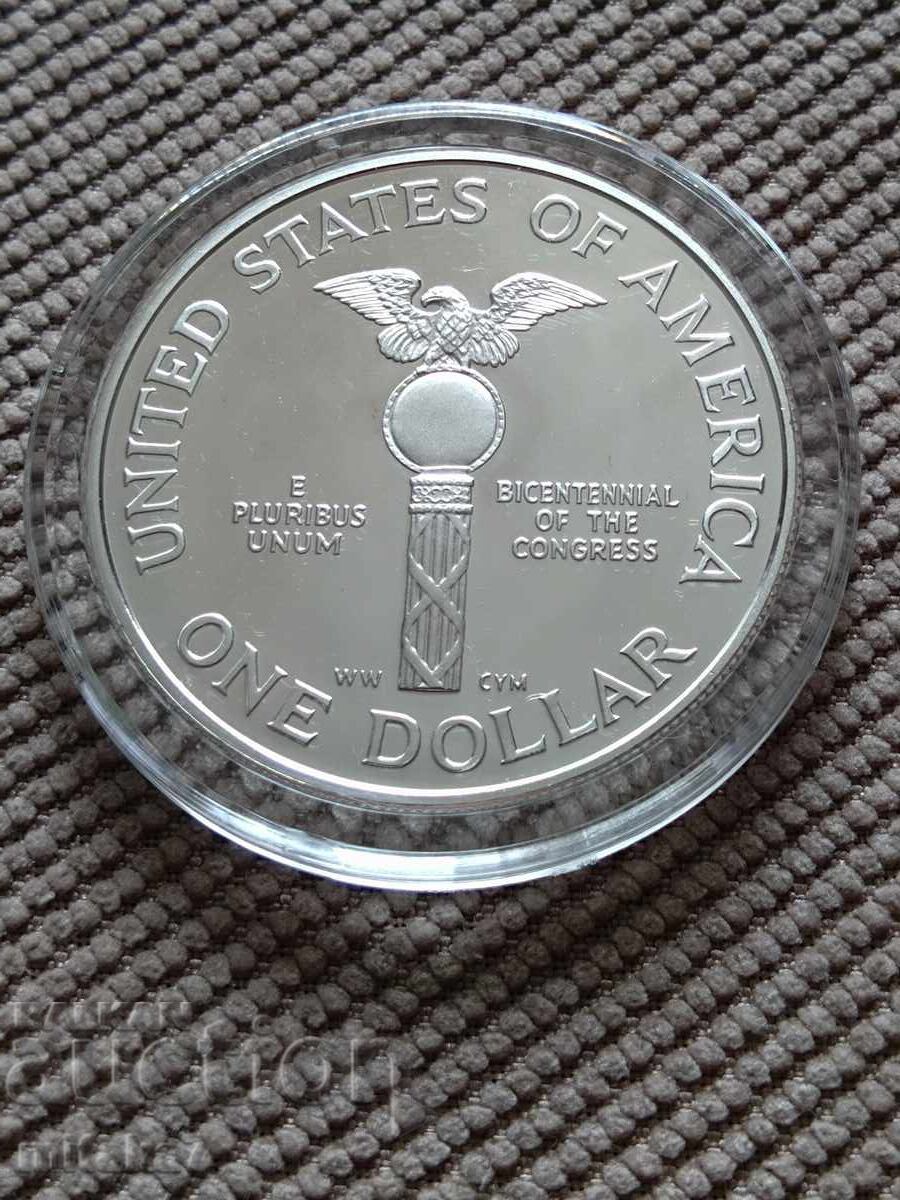 1 δολάριο 1989, ΗΠΑ με τιμή € 72.00 | 140.82 BGN