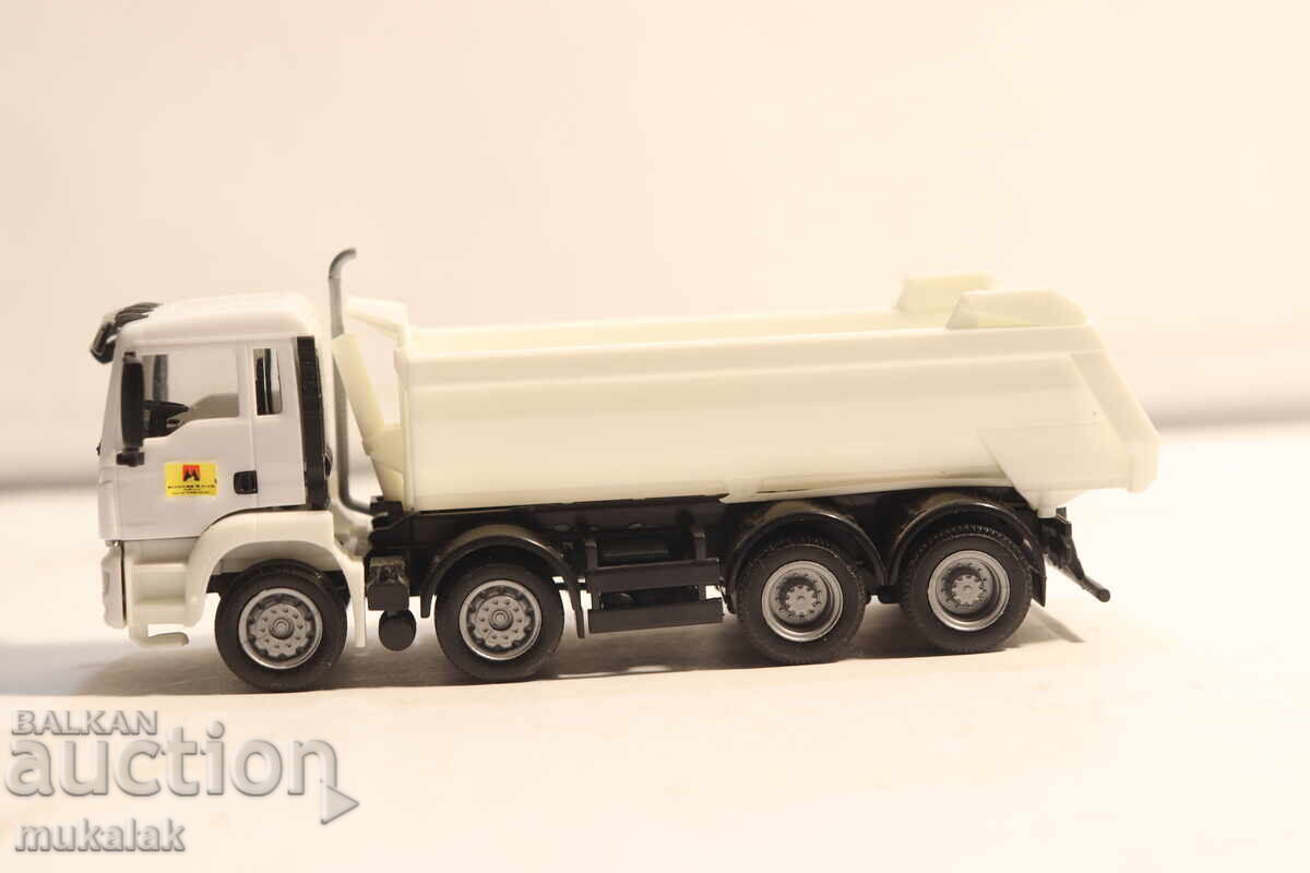 HERPA 1:87 H0 MAN CAMION BASCULANT GONDOLA MODEL DE COLECȚIE