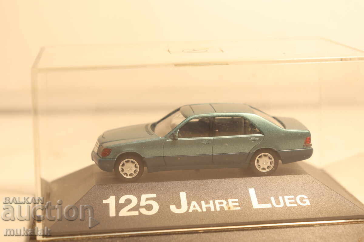 HERPA 1:87 H0  MERCEDES BENZ  W 140  600 SEL  МОДЕЛ КОЛИЧКА с цена € 10.00 | 19.56 лв.