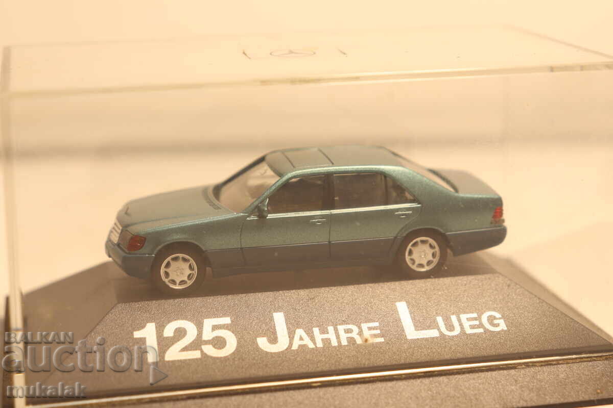 HERPA 1:87 H0  MERCEDES BENZ  W 140  600 SEL  МОДЕЛ КОЛИЧКА - 6