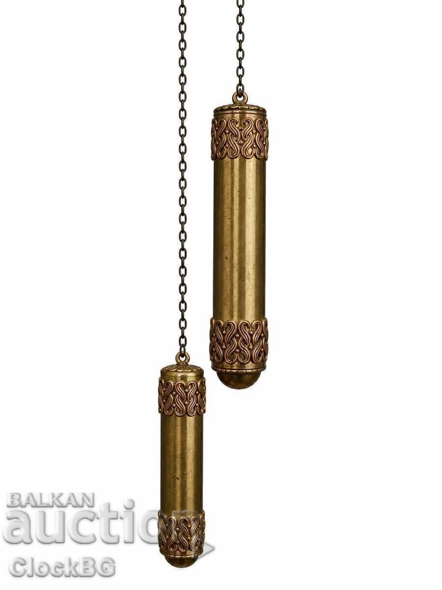 Unique brass weights