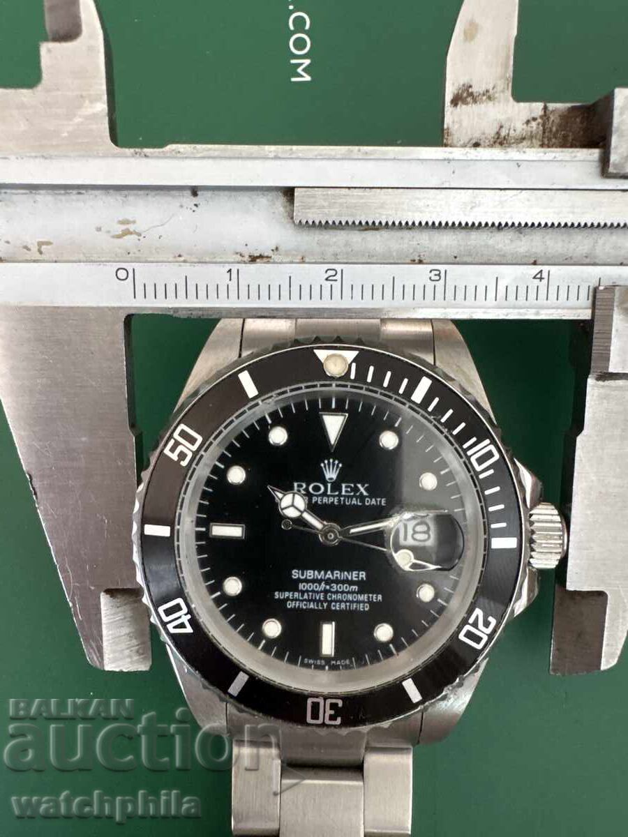 Rolex Submariner Automatic. Стомана, мъжки часовник. Реплика - 6