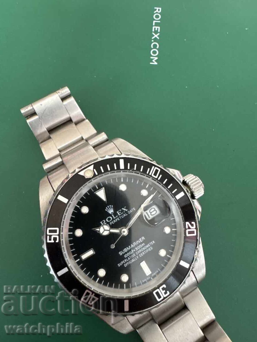 Rolex Submariner Automatic. Стомана, мъжки часовник. Реплика