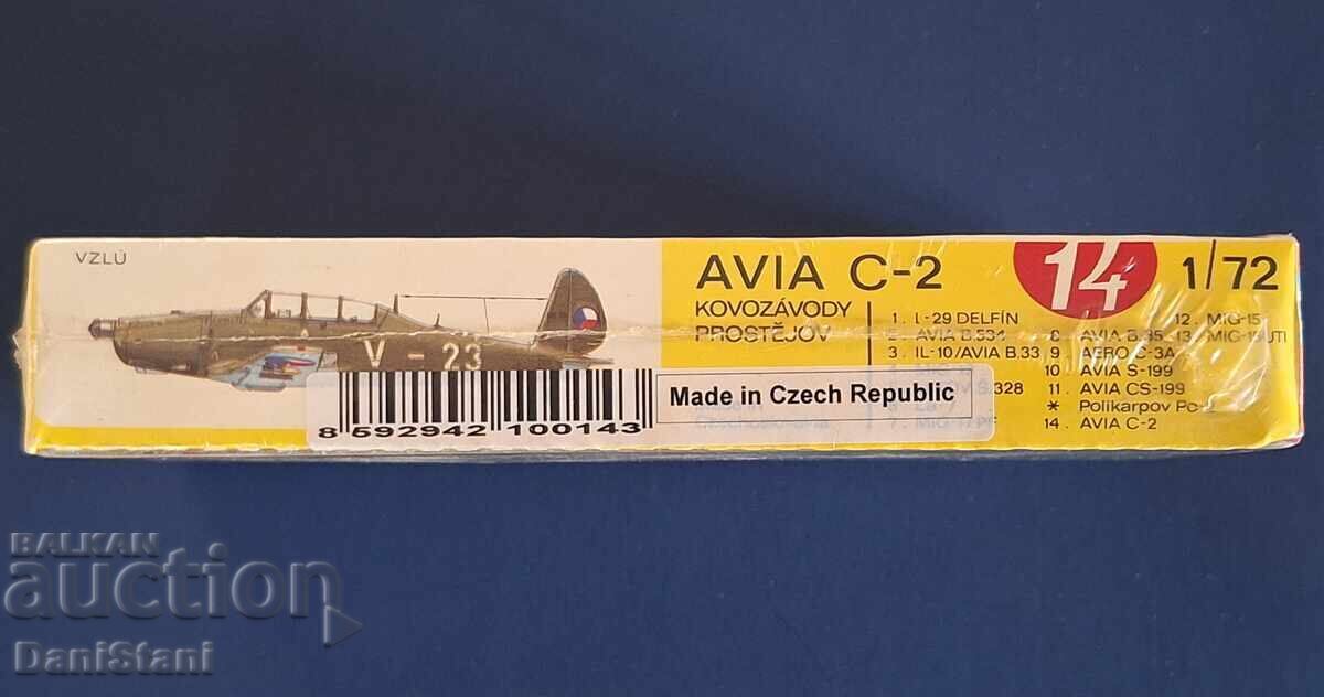 Licitație Machetă avion scară 1:72, AVIA C-2 KP
