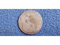 Marea Britanie Anglia 1 penny 1916
