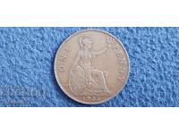 Marea Britanie Anglia 1 penny 1935