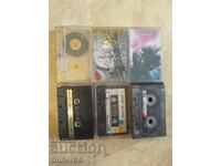 Audio cassettes 6 pieces