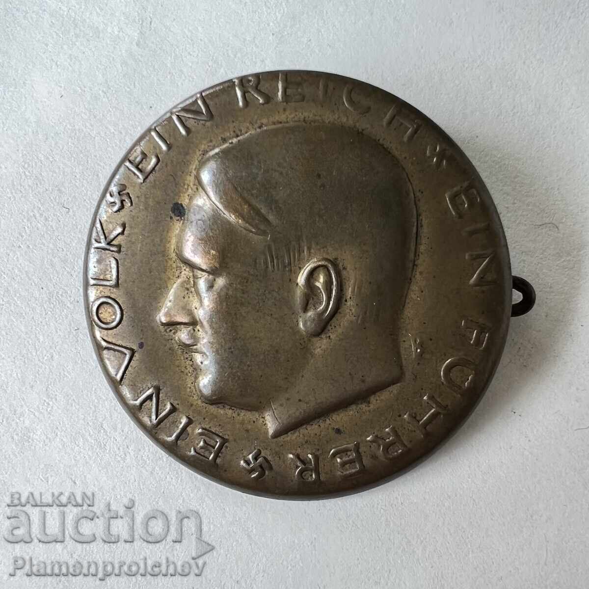 ΣΠΑΝΙΑ ΑΥΘΕΝΤΙΚΗ ΚΑΡΦΙΤΣΑ ΣΗΜΑ 1935 Γ ΤΡΙΤΟ ΡΑΪΧ ΑΔΟΛΦΟΣ ΧΙΤΛΕΡ