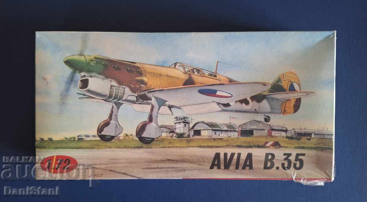 Μοντέλο αεροπλάνου υπό κλίμακα 1:72, AVIA B.35