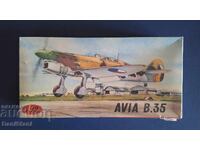 Machetă avion la scară 1:72, AVIA B.35