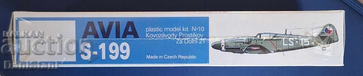 Auction  Scale model airplane 1:72, AVIA S-199