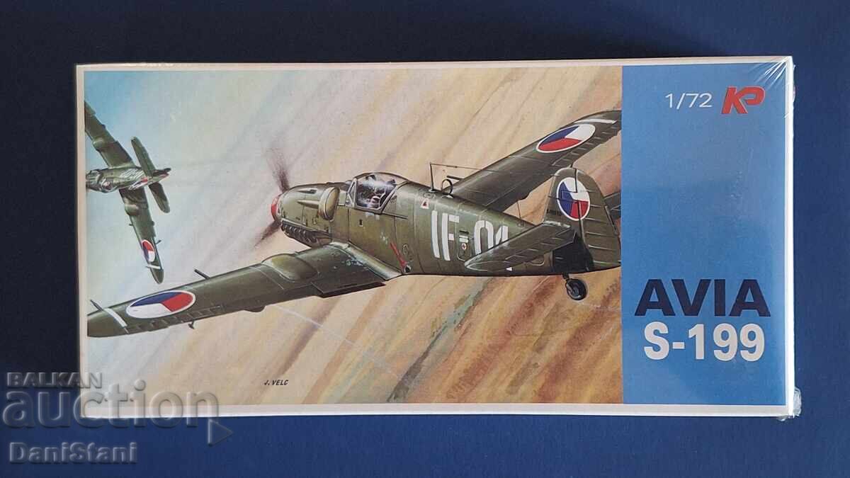 Scale model airplane 1:72, AVIA S-199