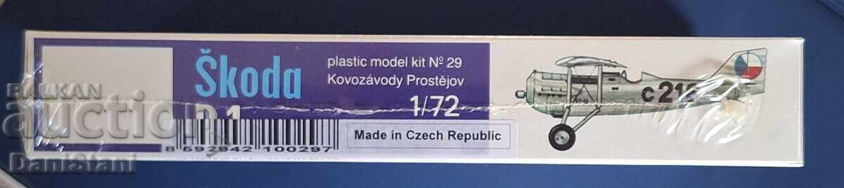 Licitație Machetă avion la scară 1:72, Skoda D.1