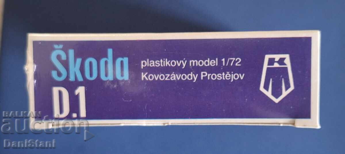Machetă avion la scară 1:72, Skoda D.1 - 5