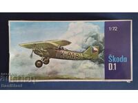 Αεροπλάνο υπό κλίμακα 1:72, Skoda D.1