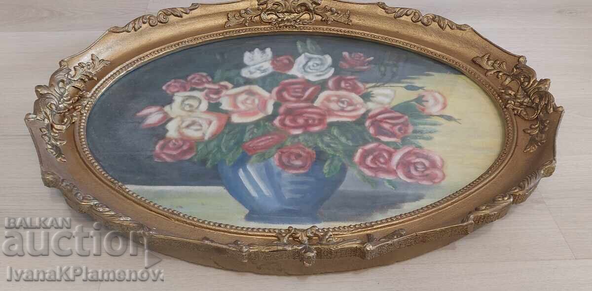 Licitație Tablou mare 85cm 65cm pentru cunoscători