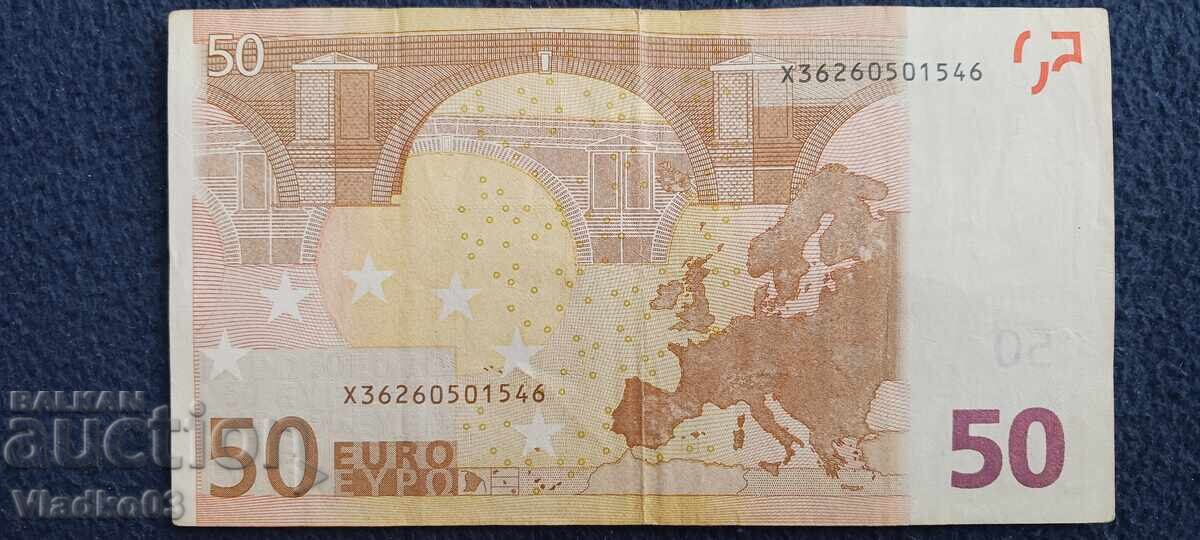 Germania 50 euro 2002 - 2003 cu preț € 69.00 | 134.95 BGN