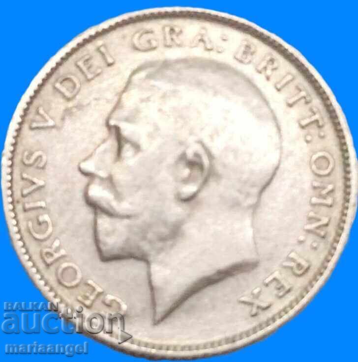 Delivery of 6 Pence 1921 Great Britain George V Silver