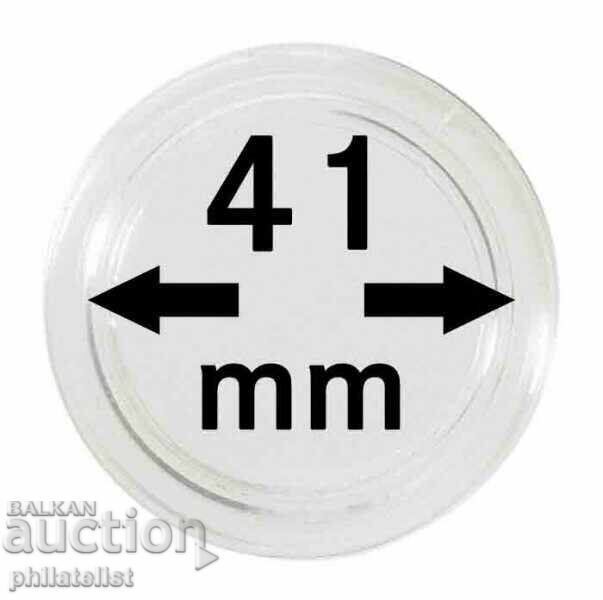 Lindner capsule pentru monede – pachet de 10 bucăți - 41 mm /c