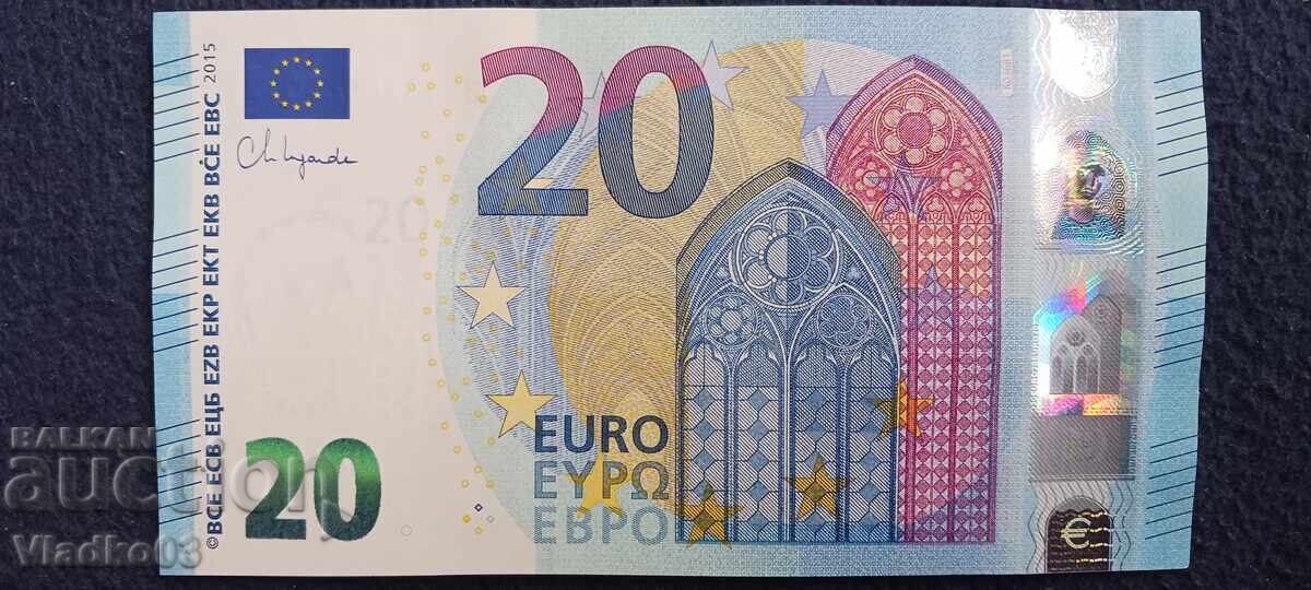 Germania 20 euro 2015 Nouă, necirculată